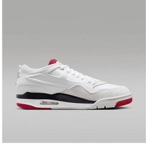 Nike White, Black and Red Casual Sneakers